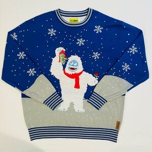 Tipsy Elves Romantic Bumble Sweater Mens 3XL Big And Tall Ugly Christmas Rudolph